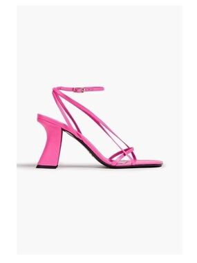 BY FAR Hot Pink Strappy Kersti Sandals
